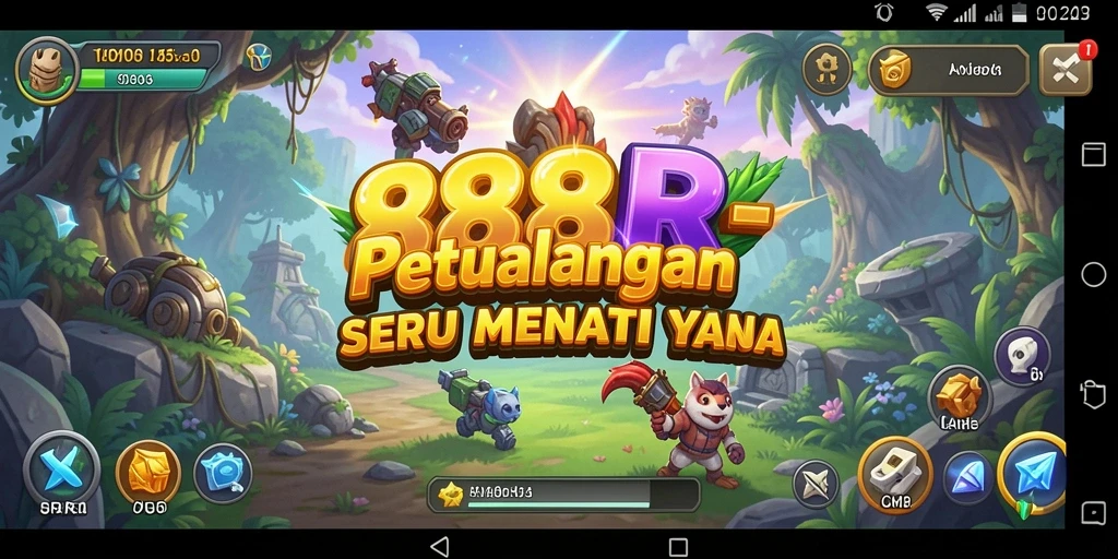 Gameplay 888R yang penuh petualangan dan tantangan.