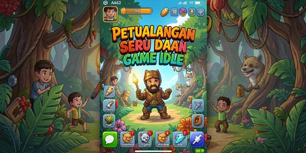 Tampilan gameplay AA62 yang menarik dan menyenangkan dalam kategori Idle.