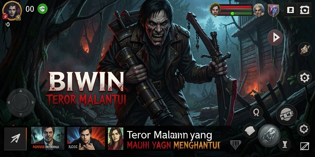 Tampak gameplay menakutkan di BIWIN yang penuh ketegangan.