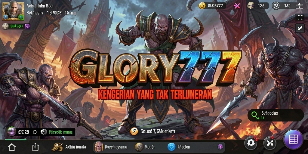 Tampilan mencekam gameplay GLORY777 yang penuh misteri.