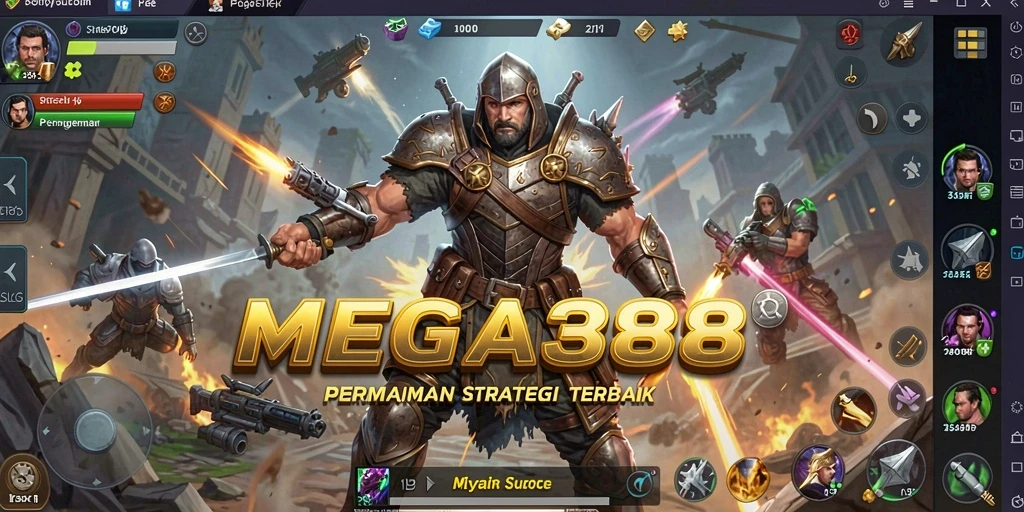 Screenshot gameplay menampilkan aksi strategi yang mendebarkan di MEGA388.