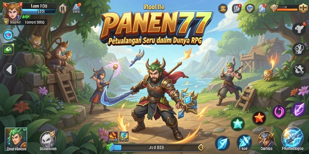 Tampilan gameplay menarik di <strong>PANEN77</strong> dengan karakter dan petualangan yang seru.