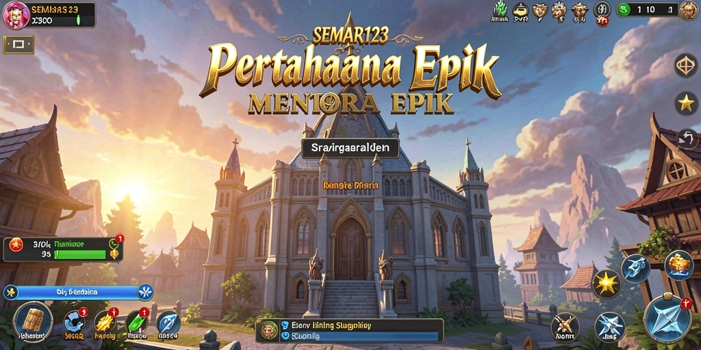 Tampilkan screenshot gameplay Tower Defense yang seru dan menegangkan.