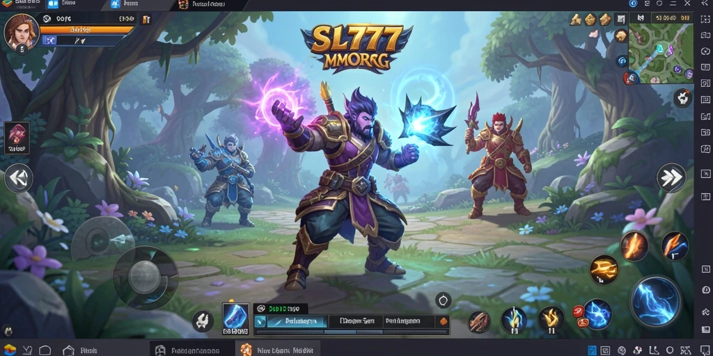 Gambaran mendebarkan dari petualangan MMORPG SL777.