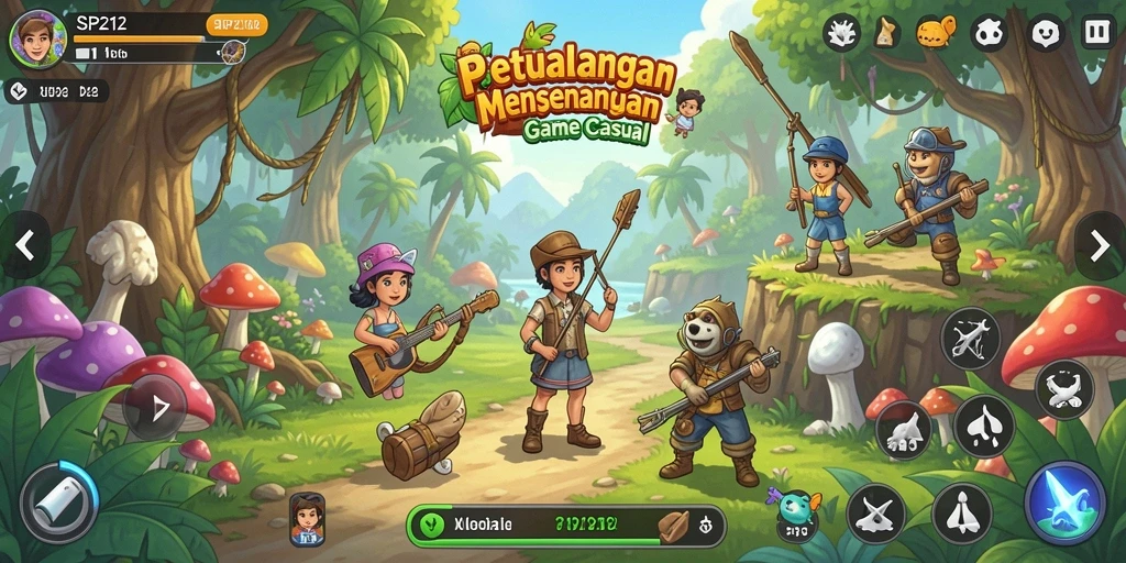Tampilan menarik dari gameplay SP212 yang mengasyikkan.